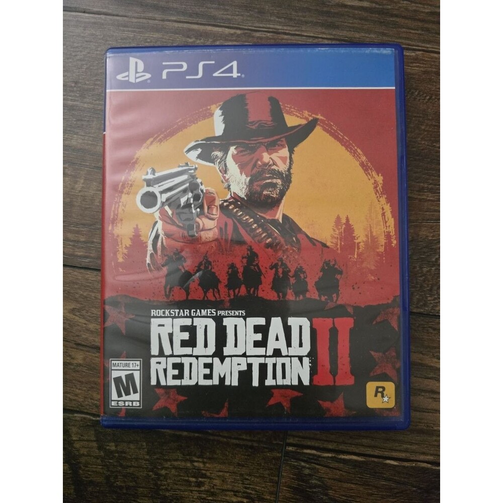 Red Dead Redemption 2 PS4 Complete with Both Discs & Map Rockstar PlayStation 4
